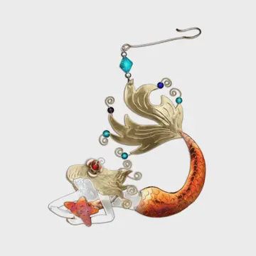 Lilly Mermaid Ornament
