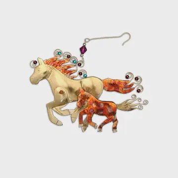 Mare &amp; Foal Ornament