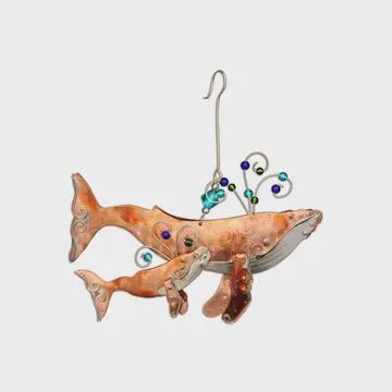Momma &amp; Baby Humpback Ornament