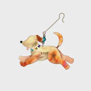 Oliver Dog Ornament