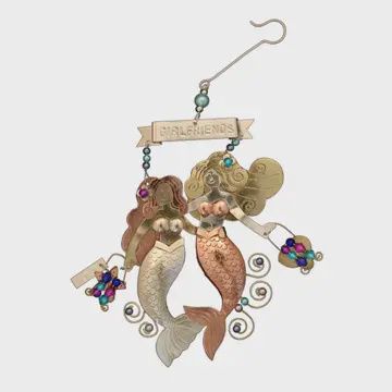 Mermaid Bff&#39;s Ornament