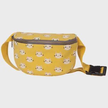 Meow Meow Cats Cotton Hip Bag