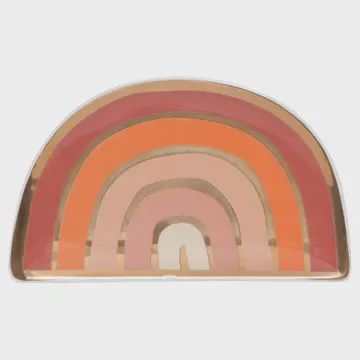 Solstice Rainbow Shaped Ceramic Trinket Tray