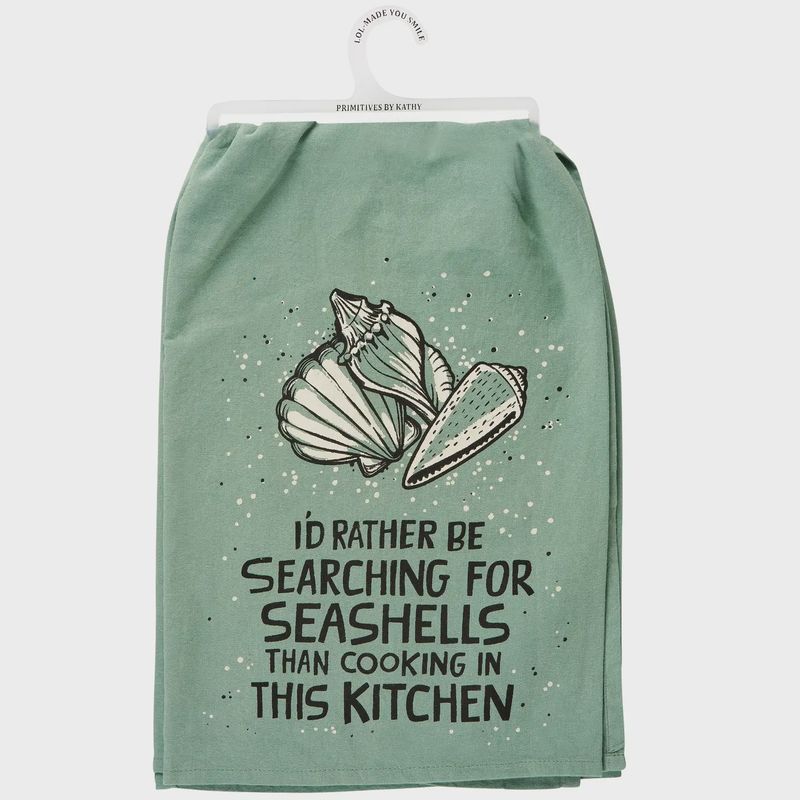 Seashells Kitchen Towel