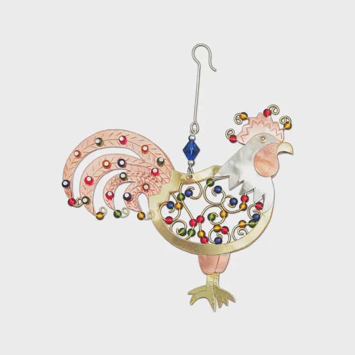 Rooster Ornament