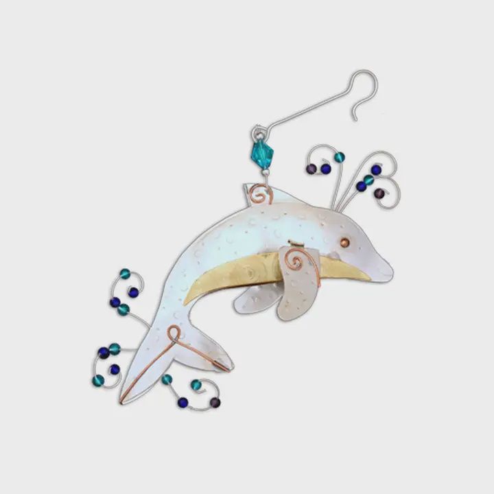 Splash Dolphin Ornament