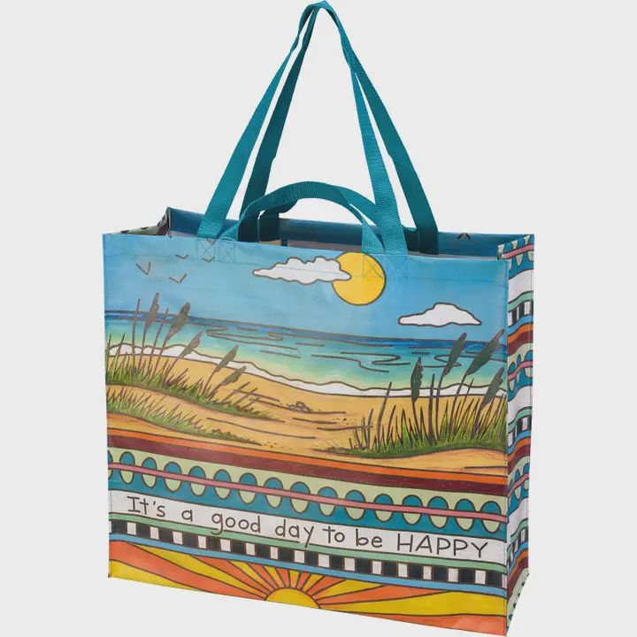 It's A Good Day To Be Happy Shopping Tote