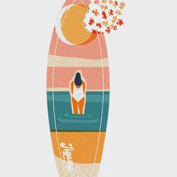 Surfboard Jigsaw Puzzle