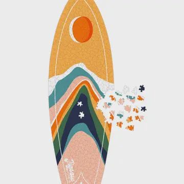 Surfboard Jigsaw Puzzle