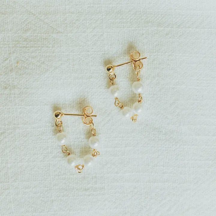 Love Notes Pearl Earrings