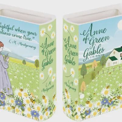 Large Book Vase, Anne of Green Gables