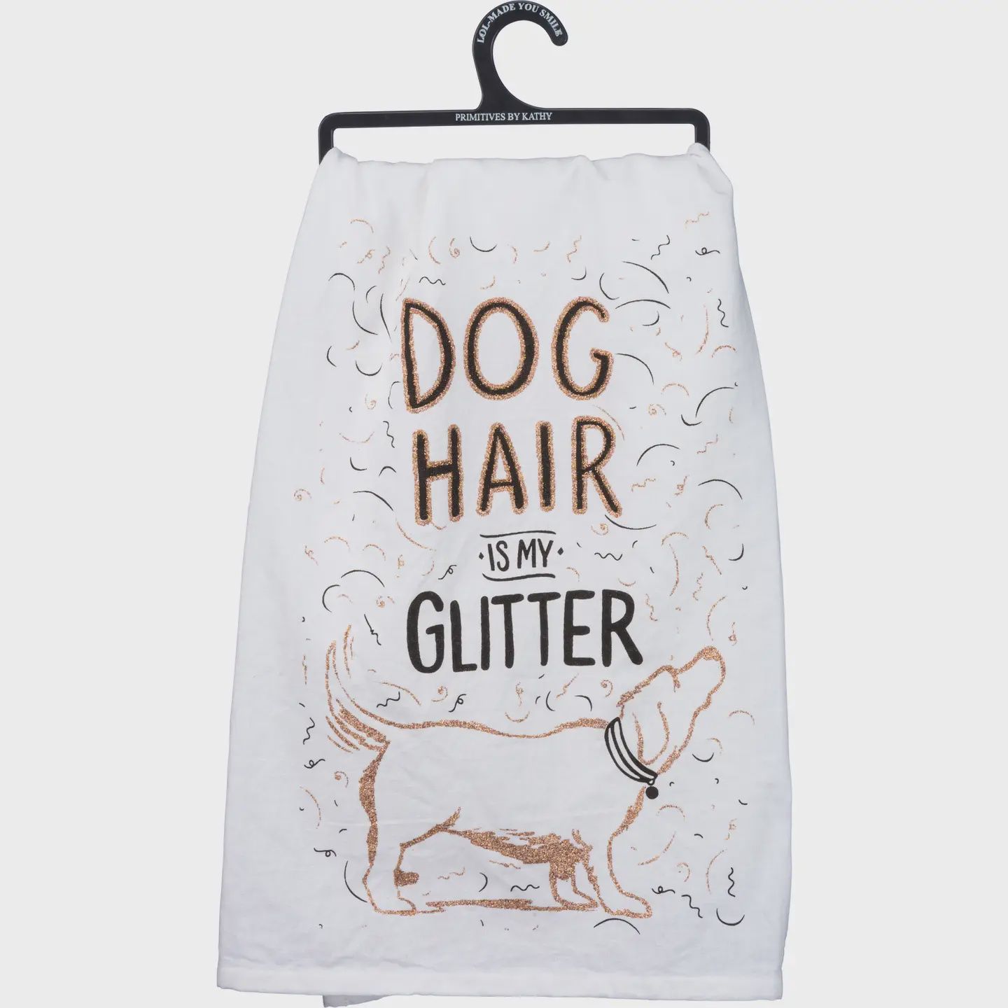 Dog Hair Is My Glitter Kitchen Towel