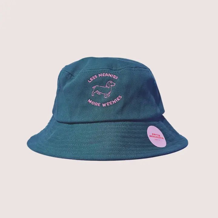 Less Meanies, More Weenies Bucket Hat