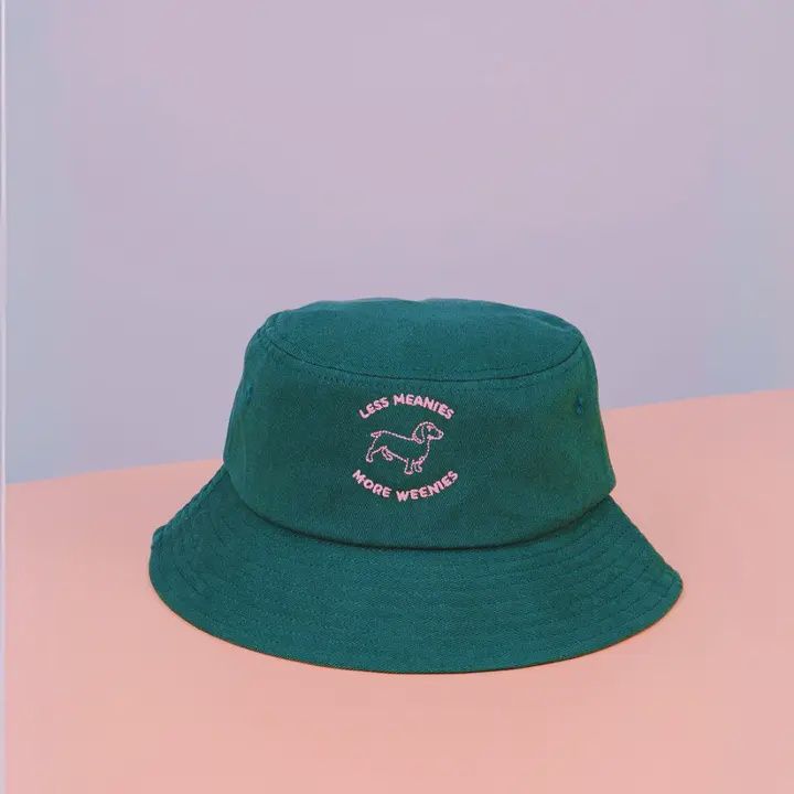 Less Meanies, More Weenies Bucket Hat