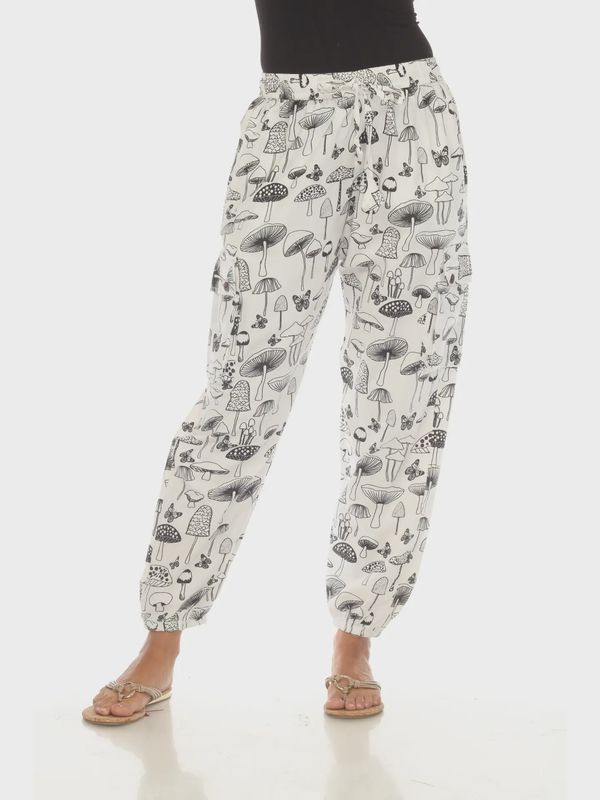Mushroom Pants B/W D278