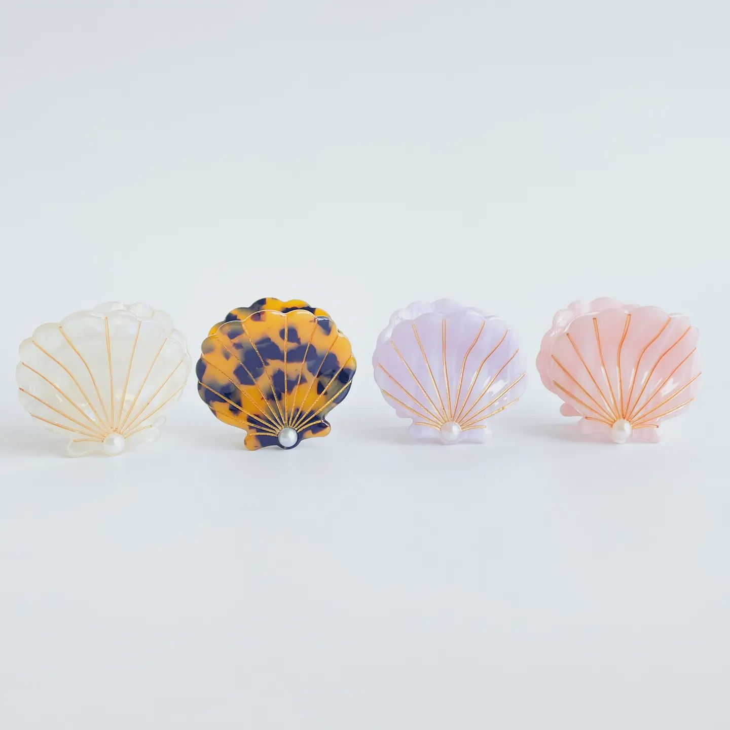 Pearl Seashell Eco-Friendly Claw Clip