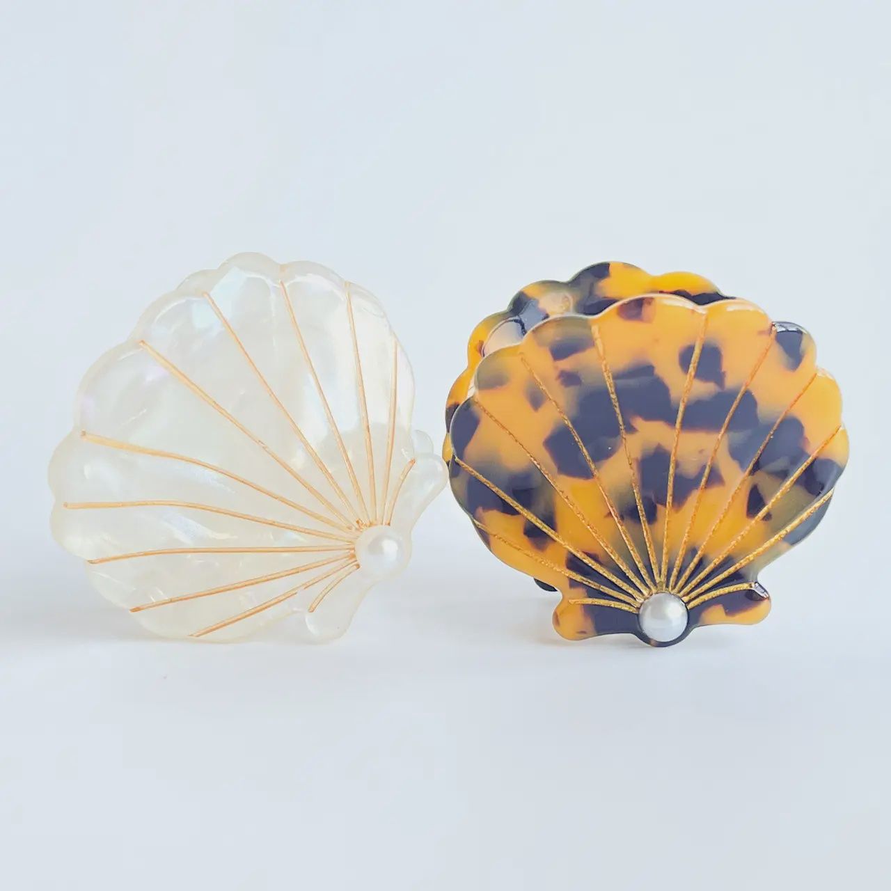 Pearl Seashell Eco-Friendly Claw Clip