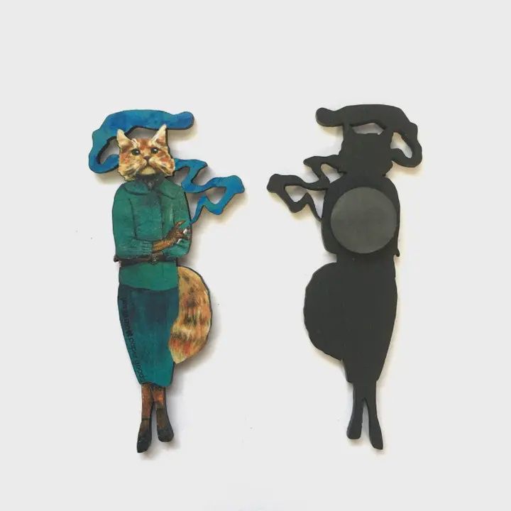 Pergamo Wood Magnet