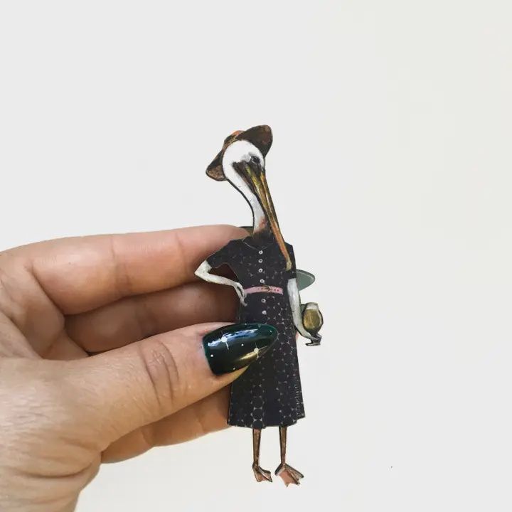 Pergamo Wood Magnet