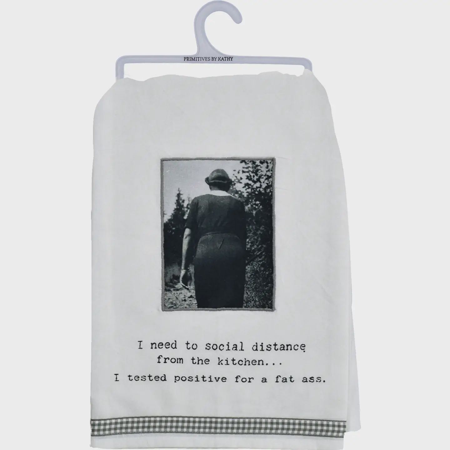 Social Distance from the Kitchen Kitchen Towel