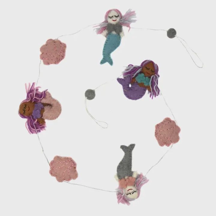 Mermaid Felt Garland