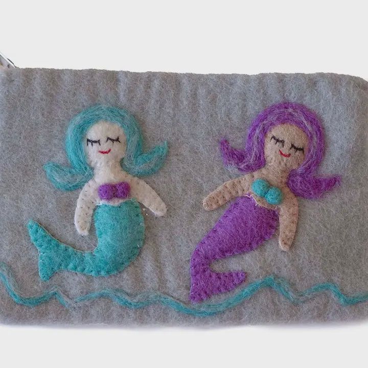 Handcrafted Mermaid Coin Purse