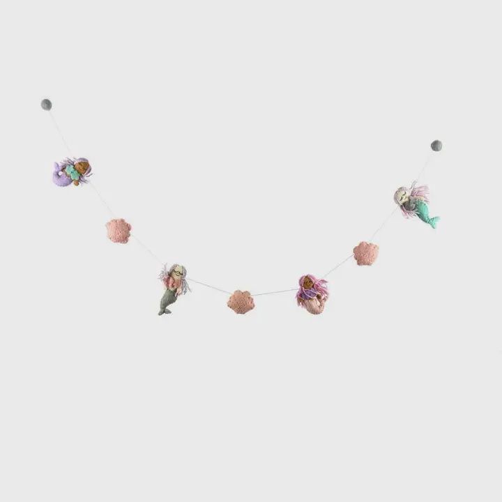Mermaid Felt Garland