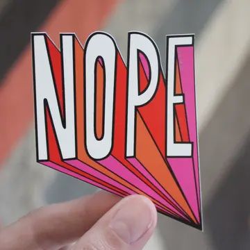 Free Period Press Sticker
