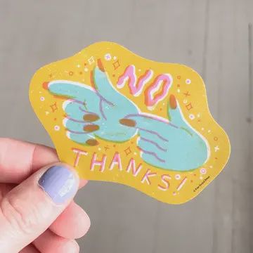 Free Period Press Sticker