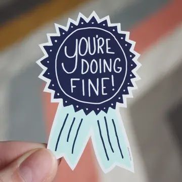Free Period Press Sticker
