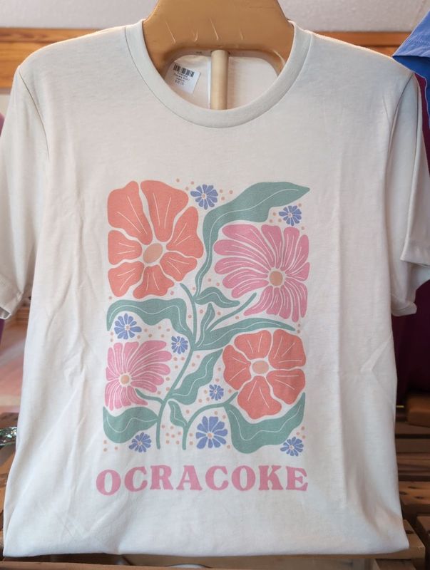 Ocracoke Flowers Shirt
