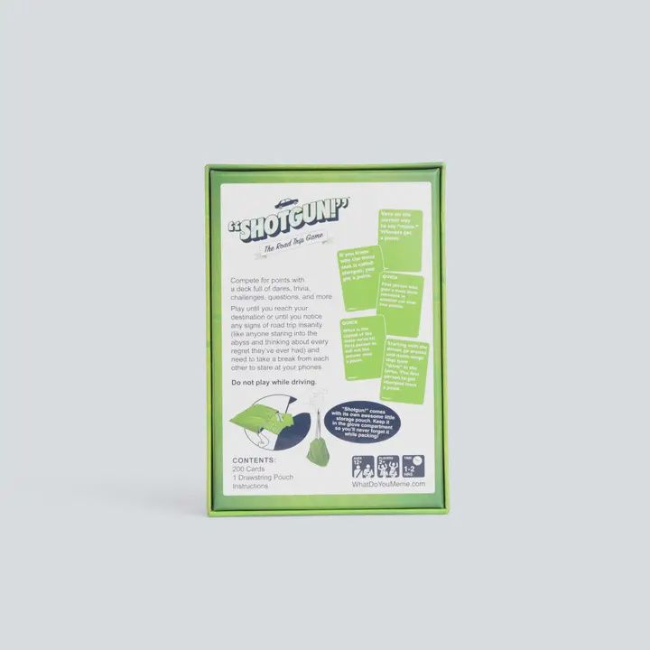 Shotgun! - Family Card Game For Memorable &amp; Hilarious Road Trips