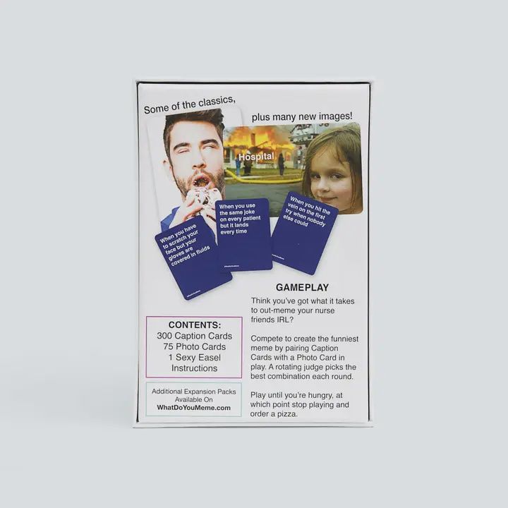 What Do You Meme?® Career Series - Nurses Card Game
