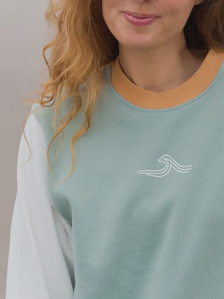Rolling Seas Men&#39;s + Women&#39;s Organic Sweatshirt