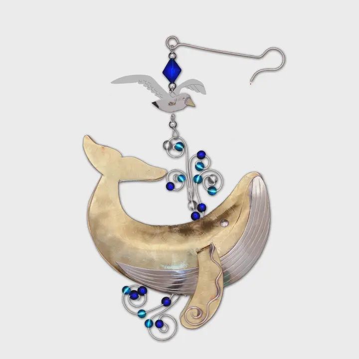 Wild Whale Ornament