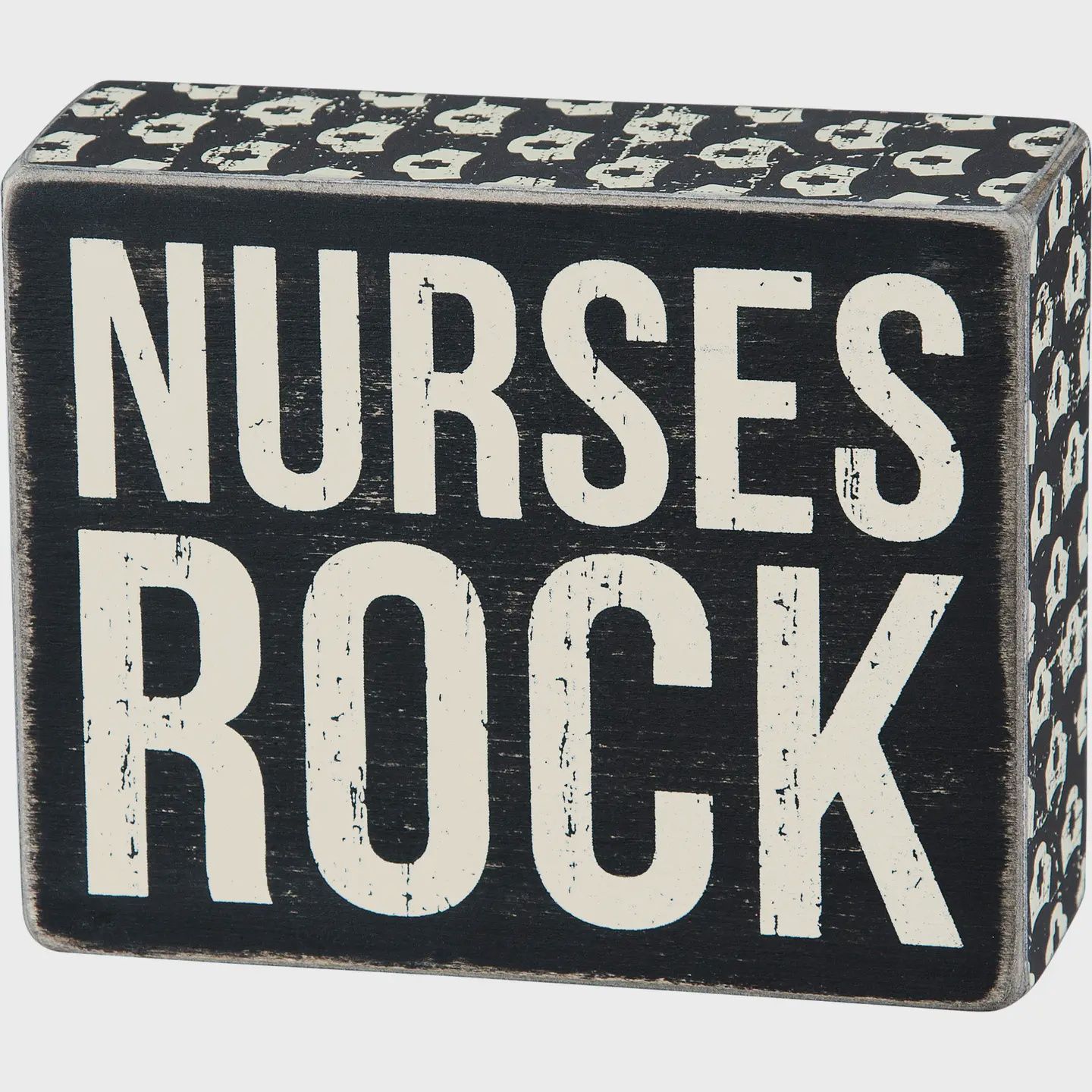 Nurses Rock Box Sign