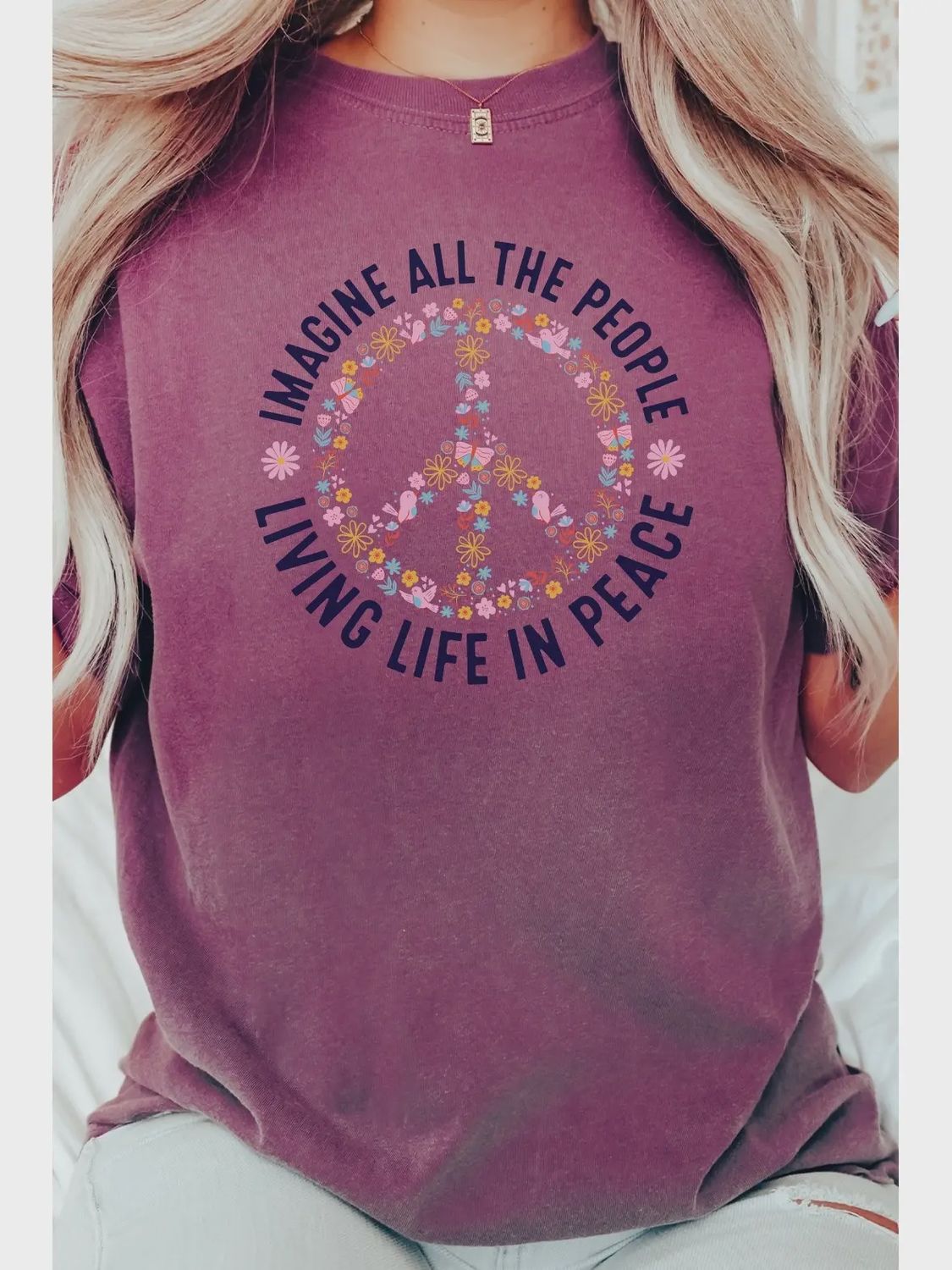 Imagine All the People Tee Berry