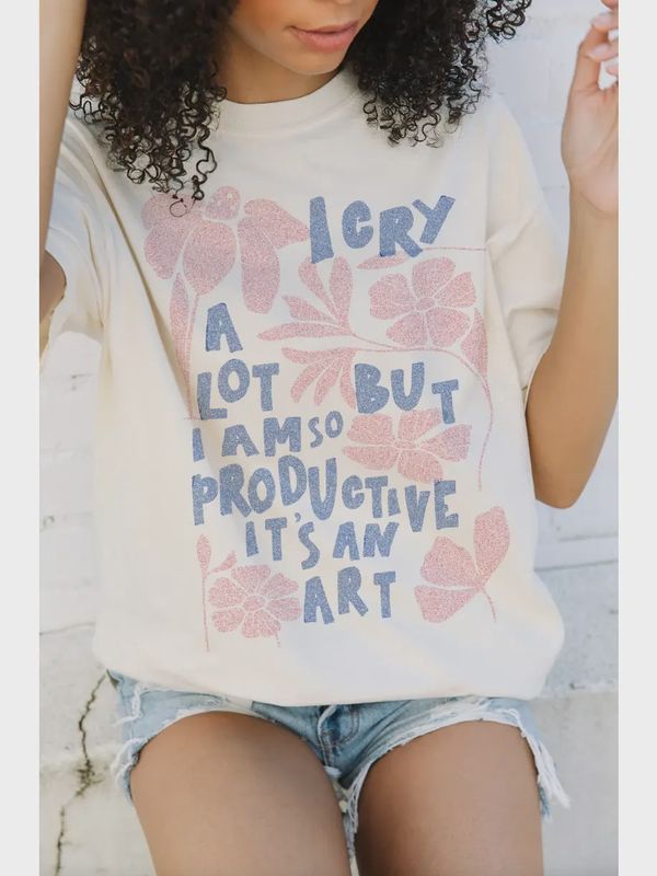 I Cry A Lot Tee