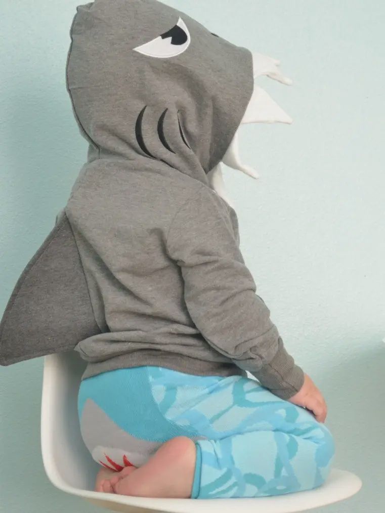 Shark Toddler and Kids 3D Hoodie