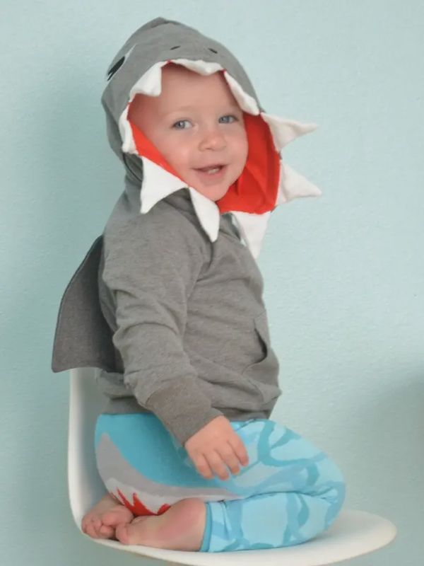 Shark Toddler and Kids 3D Hoodie