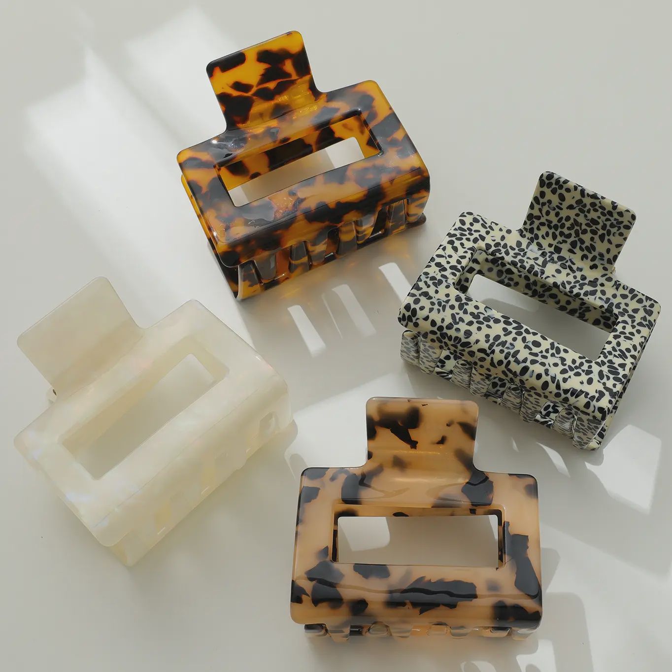 Simone Large | Classic Square Eco-Friendly Claw Clip