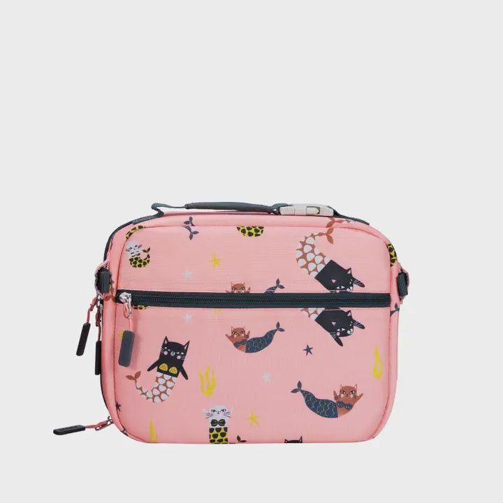 Ellis Lunch Bag - Swimming Mercats