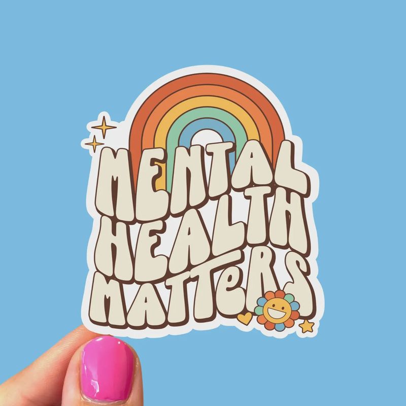 Mental Health Matters Sticker