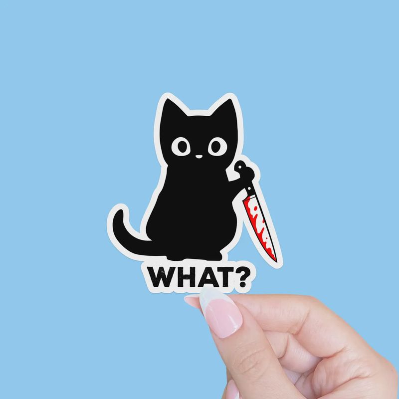Killer Cat Sticker