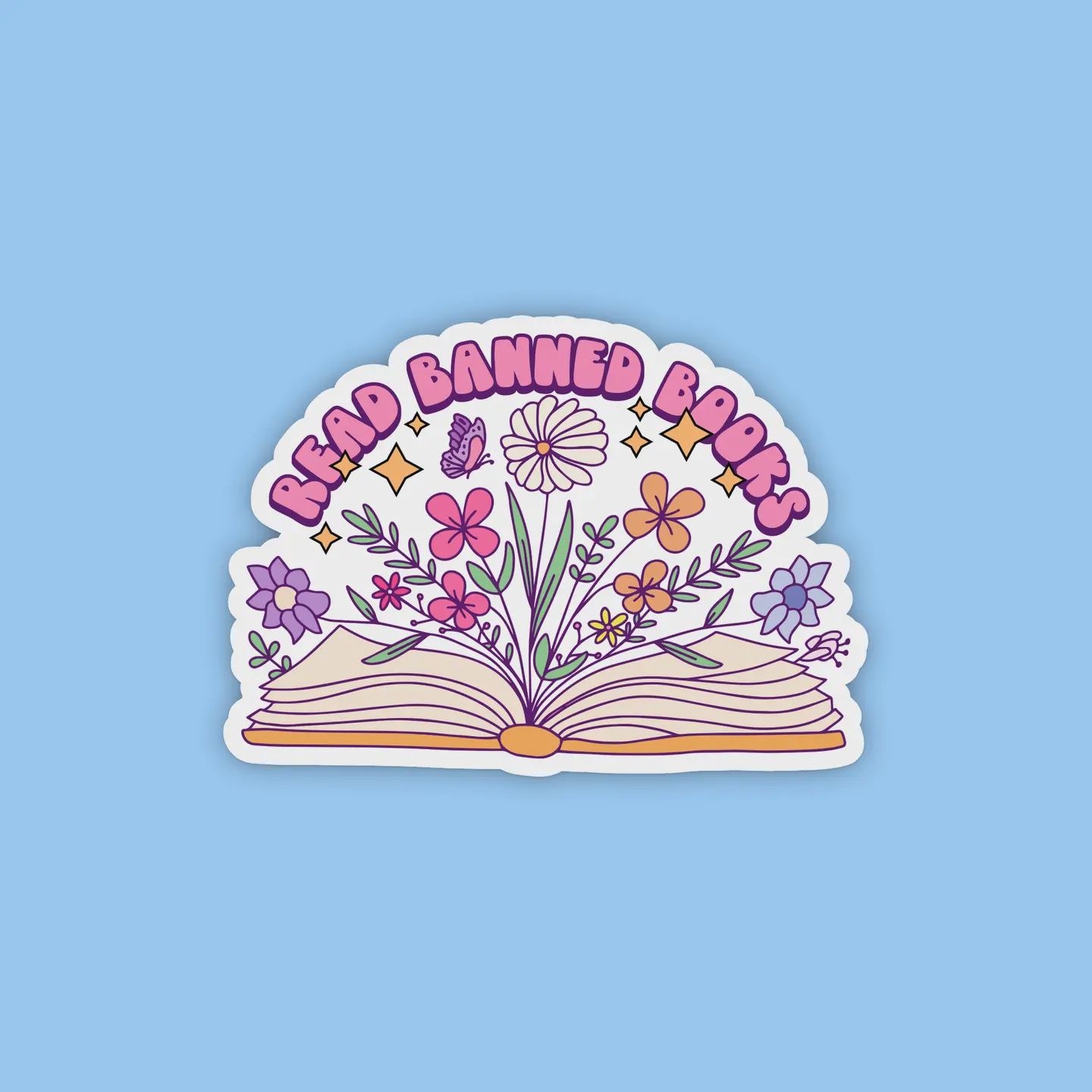 Read Banned Books Sticker
