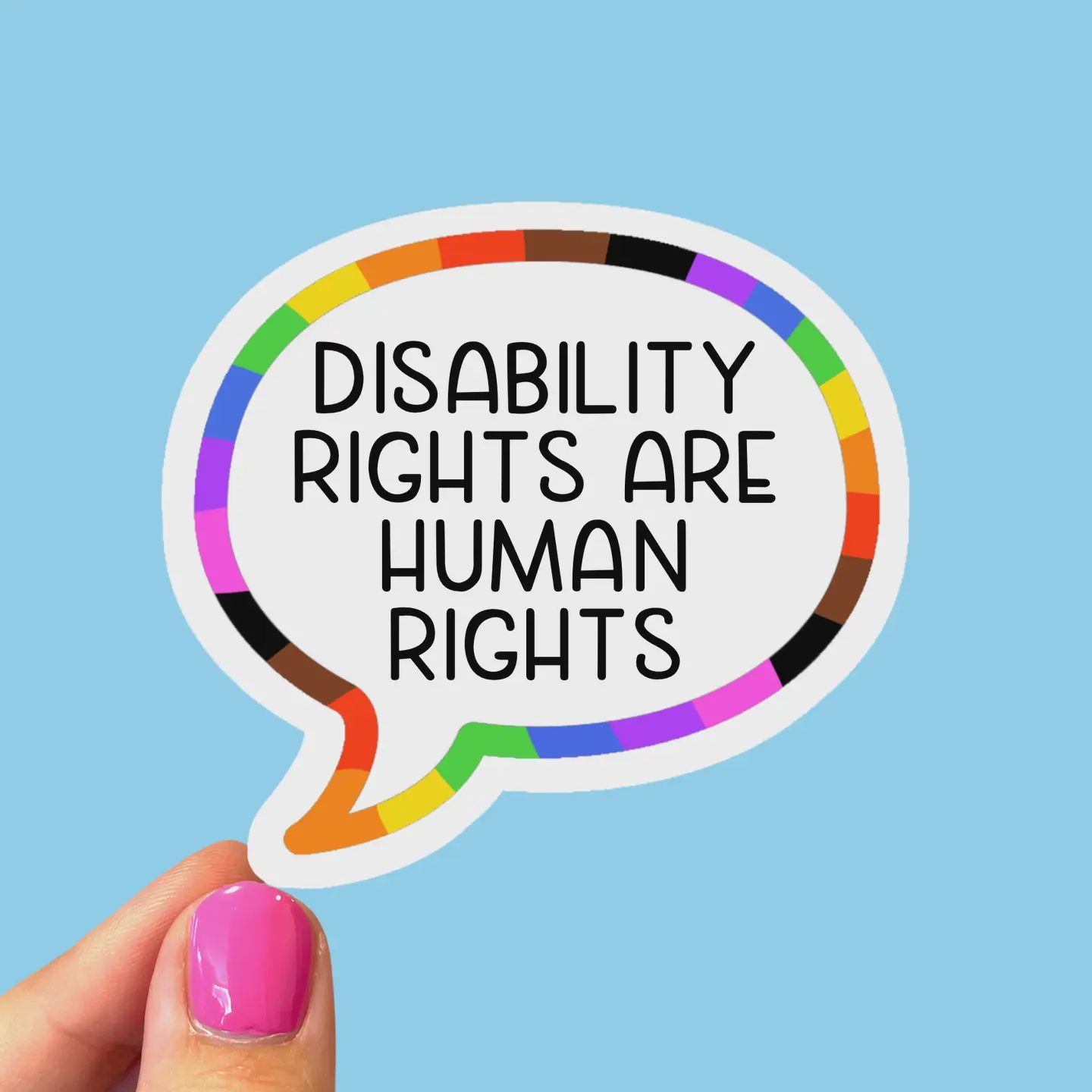 Disability Rights Sticker