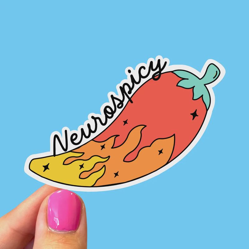 Neurospicy Sticker