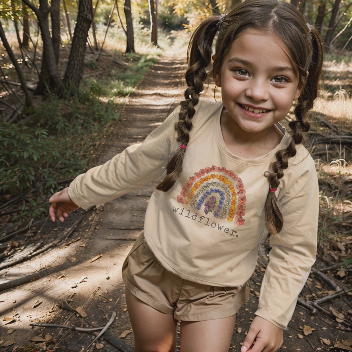 Wildflower Back To School Rainbow Nature