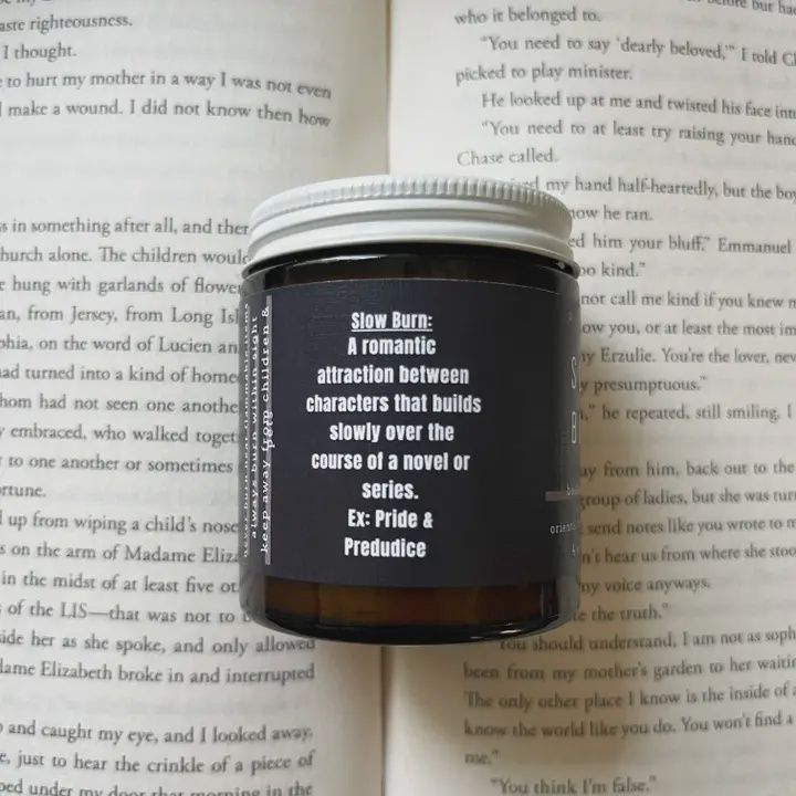 Slow Burn - Bookish Candle