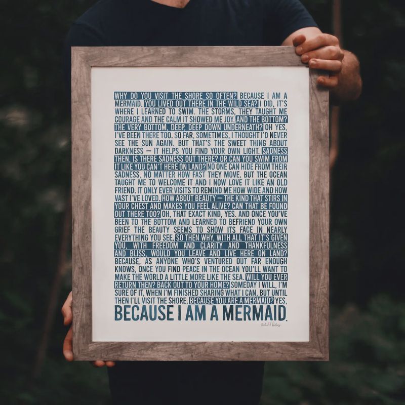 Large, Because I Am A Mermaid